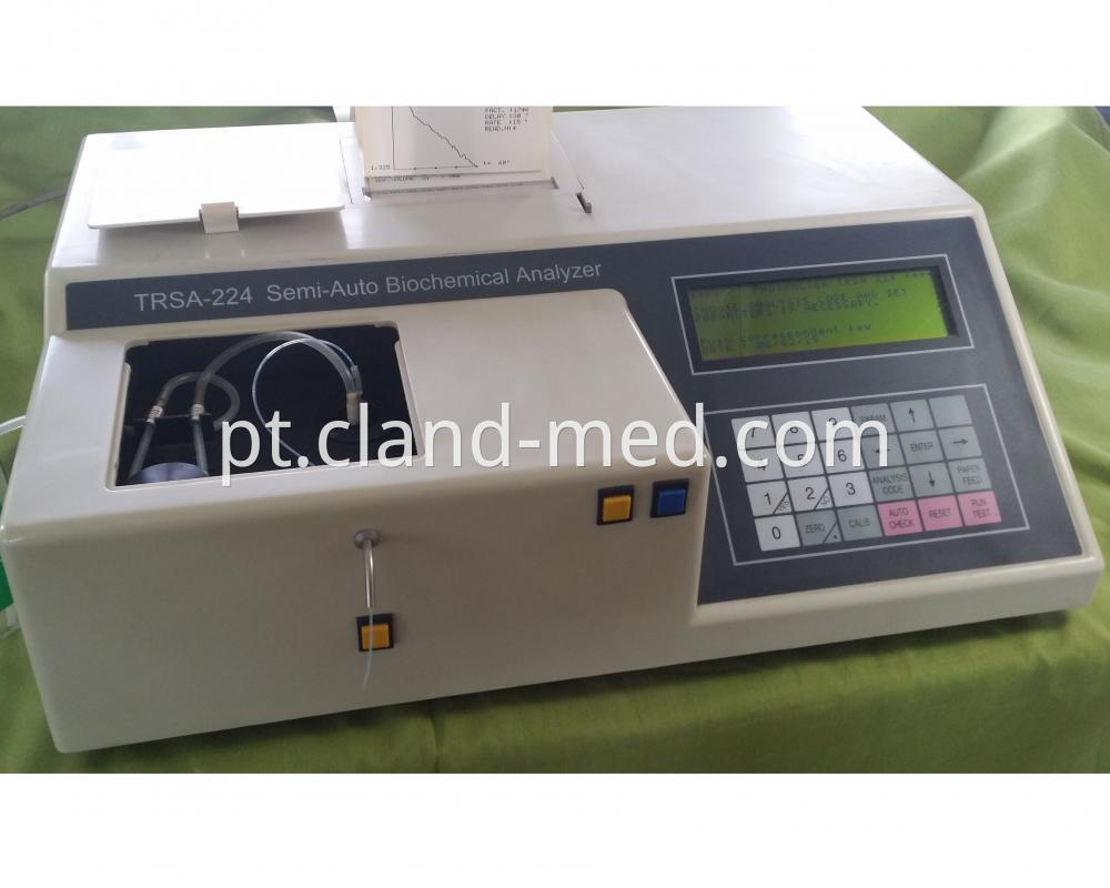 High Quality Semi Auto Biochemistry Analyzer